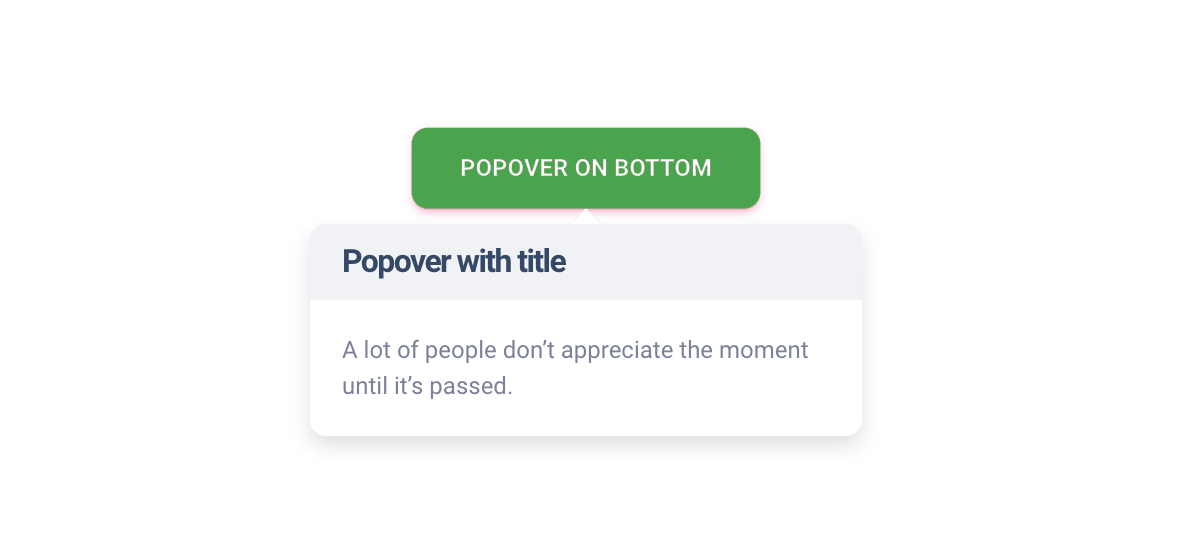 Tooltips & Popovers